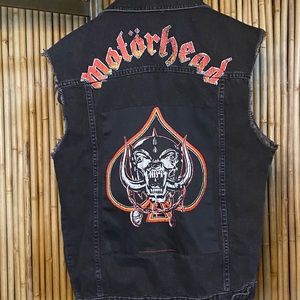 Motörhead Denim Cutoff Vest